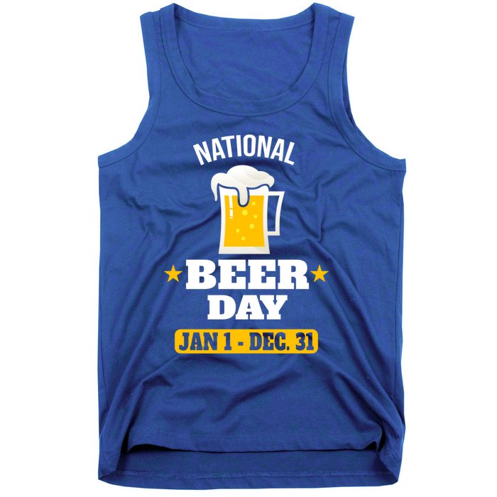 National Beer Day Funny Beer Design For Craft Beer Lovers Great Gift Tank Top