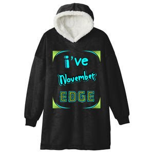 November Birthday Edge Friend Friend Dad Son Teacher Hooded Wearable Blanket