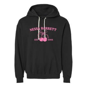 Nessa Barrett Est. 2002 Funny Garment-Dyed Fleece Hoodie