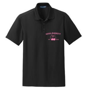 Nessa Barrett Est. 2002 Funny Dry Zone Grid Polo