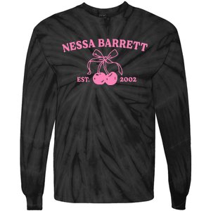 Nessa Barrett Est. 2002 Funny Tie-Dye Long Sleeve Shirt