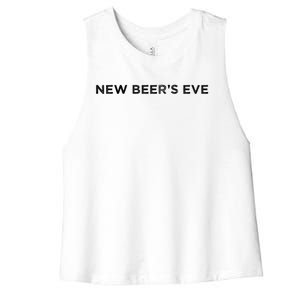 New Beer's Eve Cool Gift Women's Racerback Cropped Tank