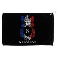 Napoleon Bonaparte Eagle Emblem Insignia French Flag Grommeted Golf Towel