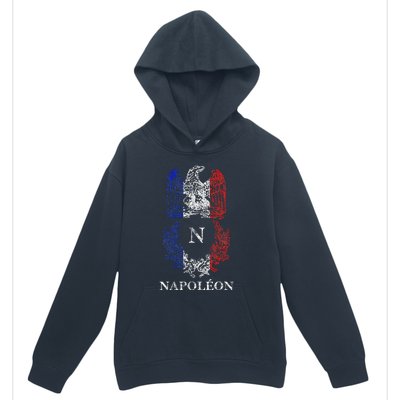 Napoleon Bonaparte Eagle Emblem Insignia French Flag Urban Pullover Hoodie