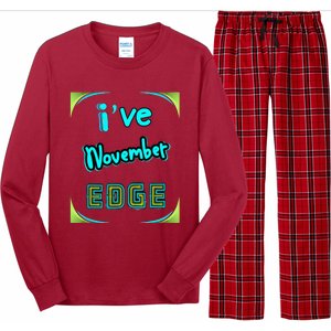 November Birthday Edge Friend Friend Dad Son Teacher Long Sleeve Pajama Set