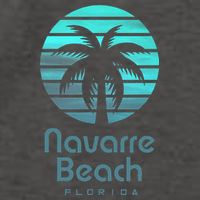 Navarre Beach Florida Vector Backpack