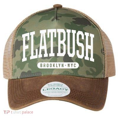 Nyc Borough Flatbush Brooklyn New York Legacy Tie Dye Trucker Hat
