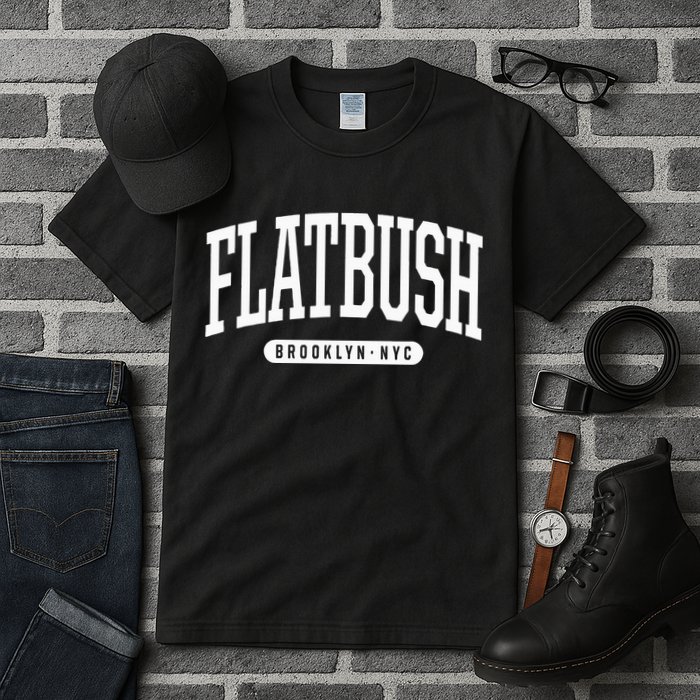 Nyc Borough Flatbush Brooklyn New York Tall T-Shirt