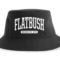 Nyc Borough Flatbush Brooklyn New York Sustainable Bucket Hat