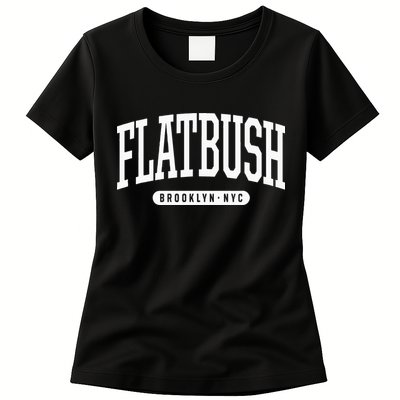 Nyc Borough Flatbush Brooklyn New York Womens T-Shirt