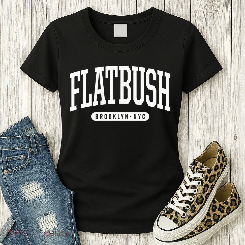 Nyc Borough Flatbush Brooklyn New York Womens T-Shirt