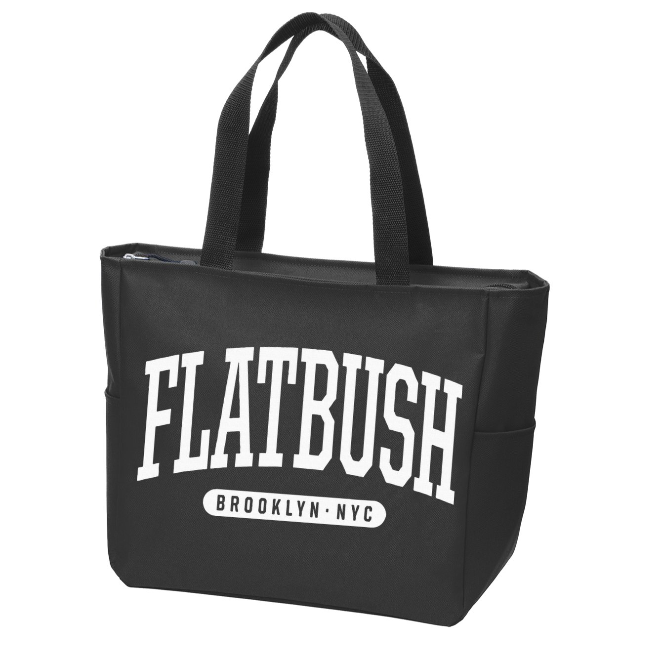 Nyc Borough Flatbush Brooklyn New York Zip Tote Bag