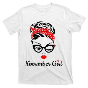 November Birthday For Born November T-Shirt