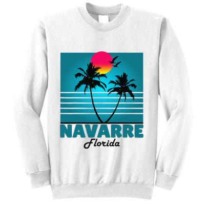 Navarre Beach Florida Fl Summer Seagulls Souvenirs Sweatshirt