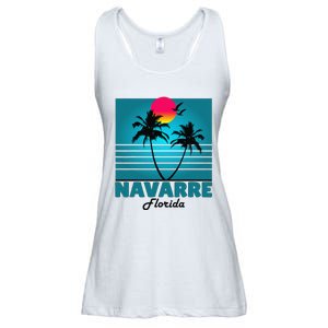 Navarre Beach Florida Fl Summer Seagulls Souvenirs Ladies Essential Flowy Tank