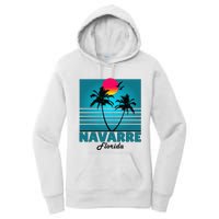 Navarre Beach Florida Fl Summer Seagulls Souvenirs Women's Pullover Hoodie