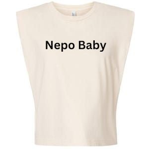 NEPO BABY Funny Celebrity Women Nepotism Baby Garment-Dyed Women's Muscle Tee