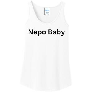 NEPO BABY Funny Celebrity Women Nepotism Baby Ladies Essential Tank