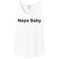 NEPO BABY Funny Celebrity Women Nepotism Baby Ladies Essential Tank