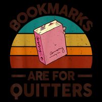 Nerdy Bookmarks For Quitter BookShirt Funny Teacher Reading Drawstring Bag