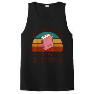 Nerdy Bookmarks For Quitter BookShirt Funny Teacher Reading PosiCharge Competitor Tank