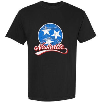 Nashville Baseball Faded Garment-Dyed Heavyweight T-Shirt