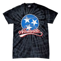 Nashville Baseball Faded Tie-Dye T-Shirt