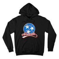 Nashville Baseball Faded Tall Hoodie