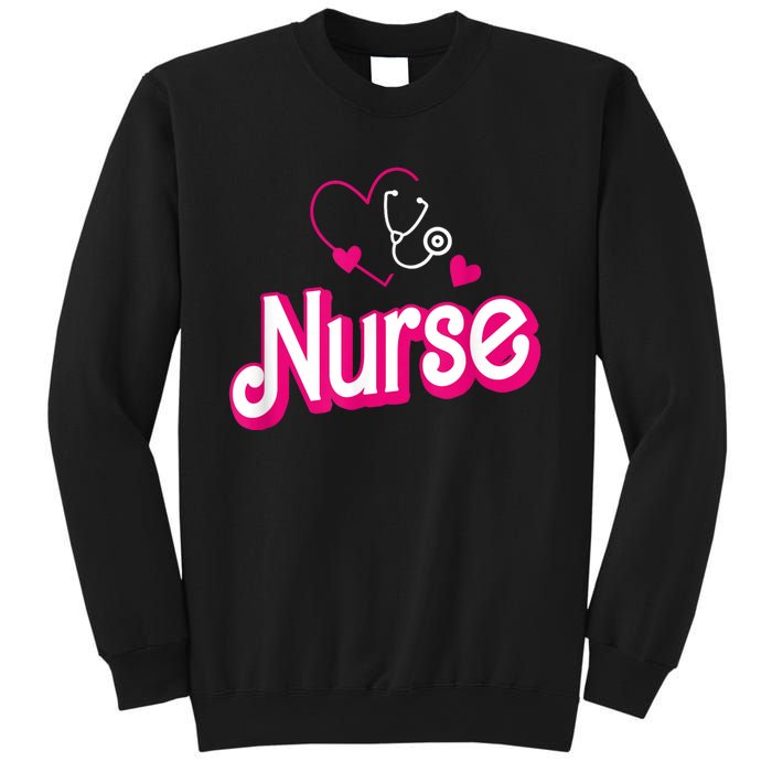 Nerrrdy Black Funny Nurse Sweatshirt