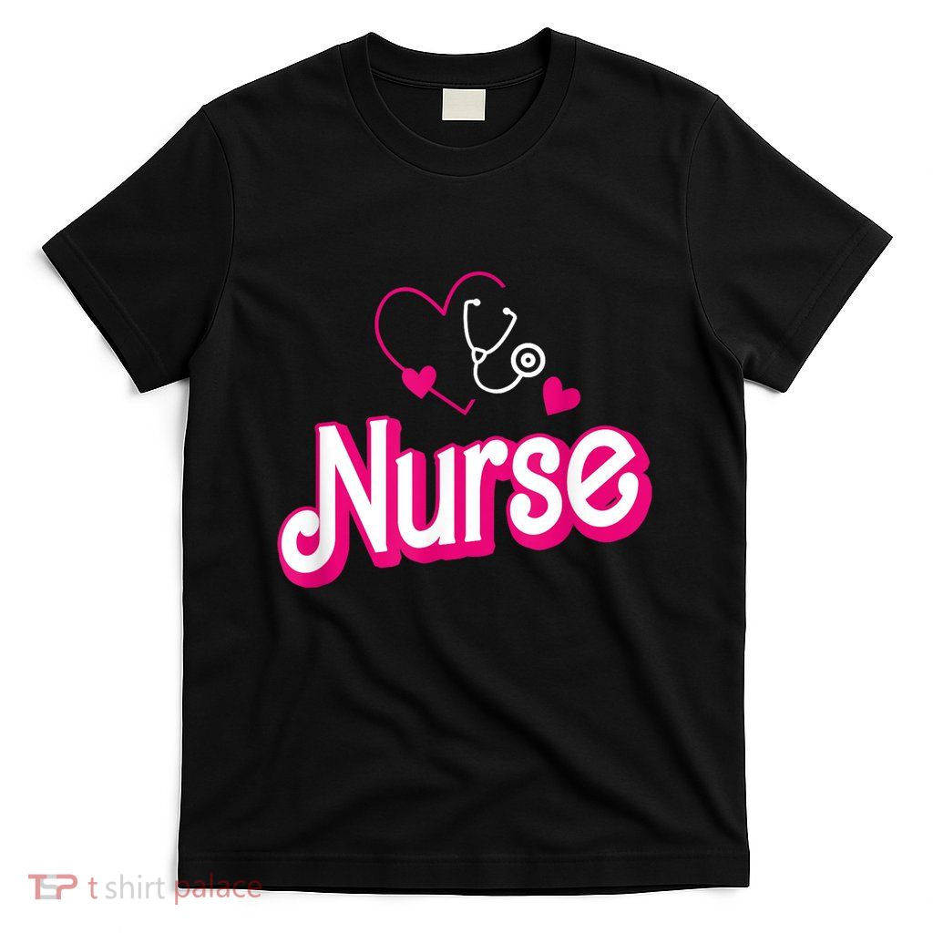 Nerrrdy Black Funny Nurse T-Shirt