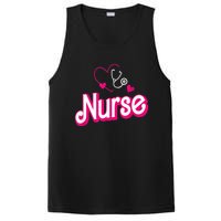 Nerrrdy Black Funny Nurse PosiCharge Competitor Tank