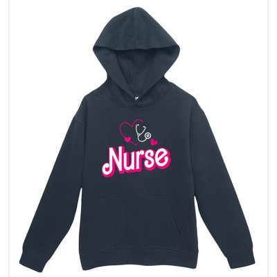 Nerrrdy Black Funny Nurse Urban Pullover Hoodie