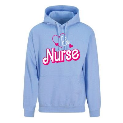 Nerrrdy Black Funny Nurse Unisex Surf Hoodie