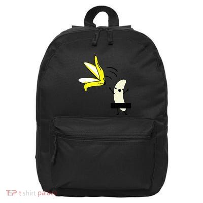 Nude Banana Funny Goofy 16 in Basic Backpack