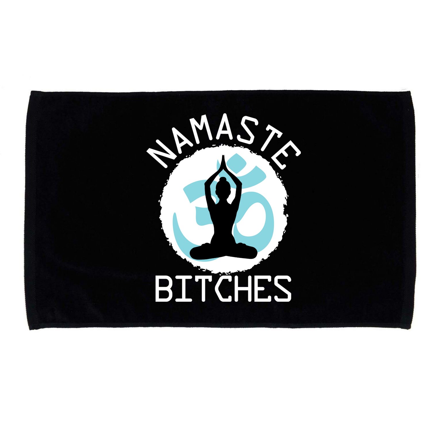 Namaste Bitches Funny Yoga Microfiber Hand Towel