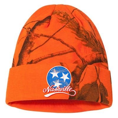 Nashville Baseball Faded Kati Licensed 12" Camo Beanie