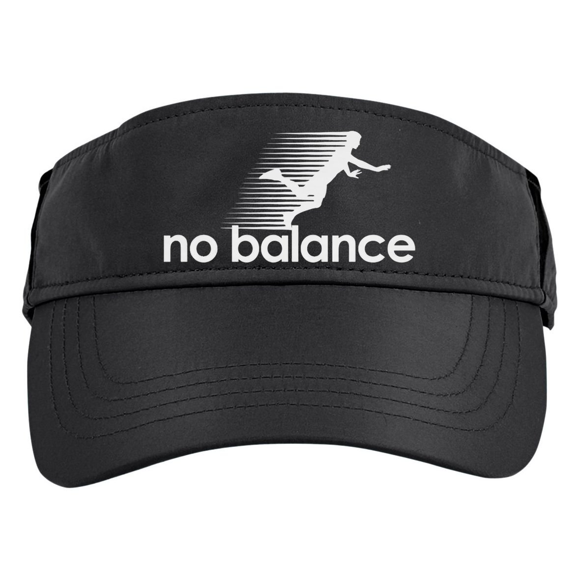 No Balance New Balance Funny Adult Drive Performance Visor