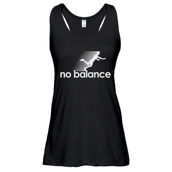 No Balance New Balance Funny Ladies Essential Flowy Tank