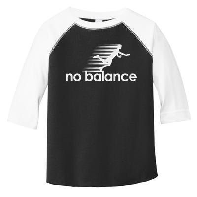 No Balance New Balance Funny Toddler Fine Jersey T-Shirt