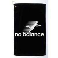No Balance New Balance Funny Golf Towel