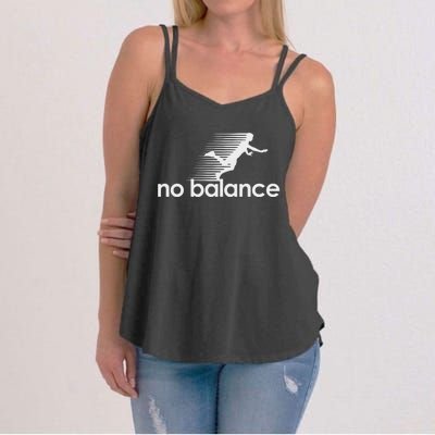 No Balance New Balance Funny Women's Strappy Tank