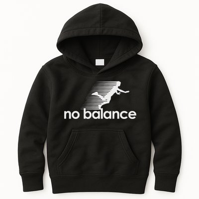 No Balance New Balance Funny Kids Hoodie
