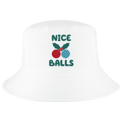 Nice Balls Funny Christmas Ornament Cool Comfort Performance Bucket Hat