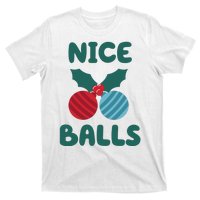 Nice Balls Funny Christmas Ornament T-Shirt