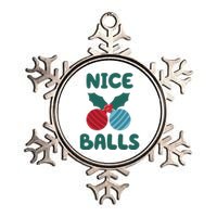 Nice Balls Funny Christmas Ornament Metallic Star Ornament