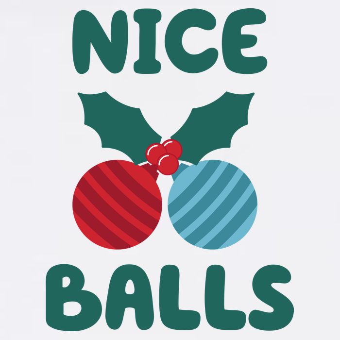 Nice Balls Funny Christmas Ornament Tank Top