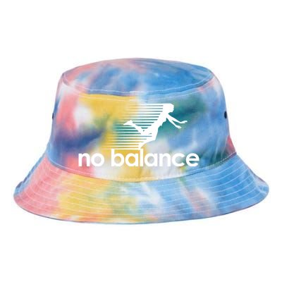 No Balance Funny Spoof Tie Dye Newport Bucket Hat