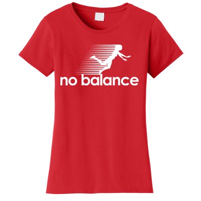 No Balance Funny Spoof Women's T-Shirt