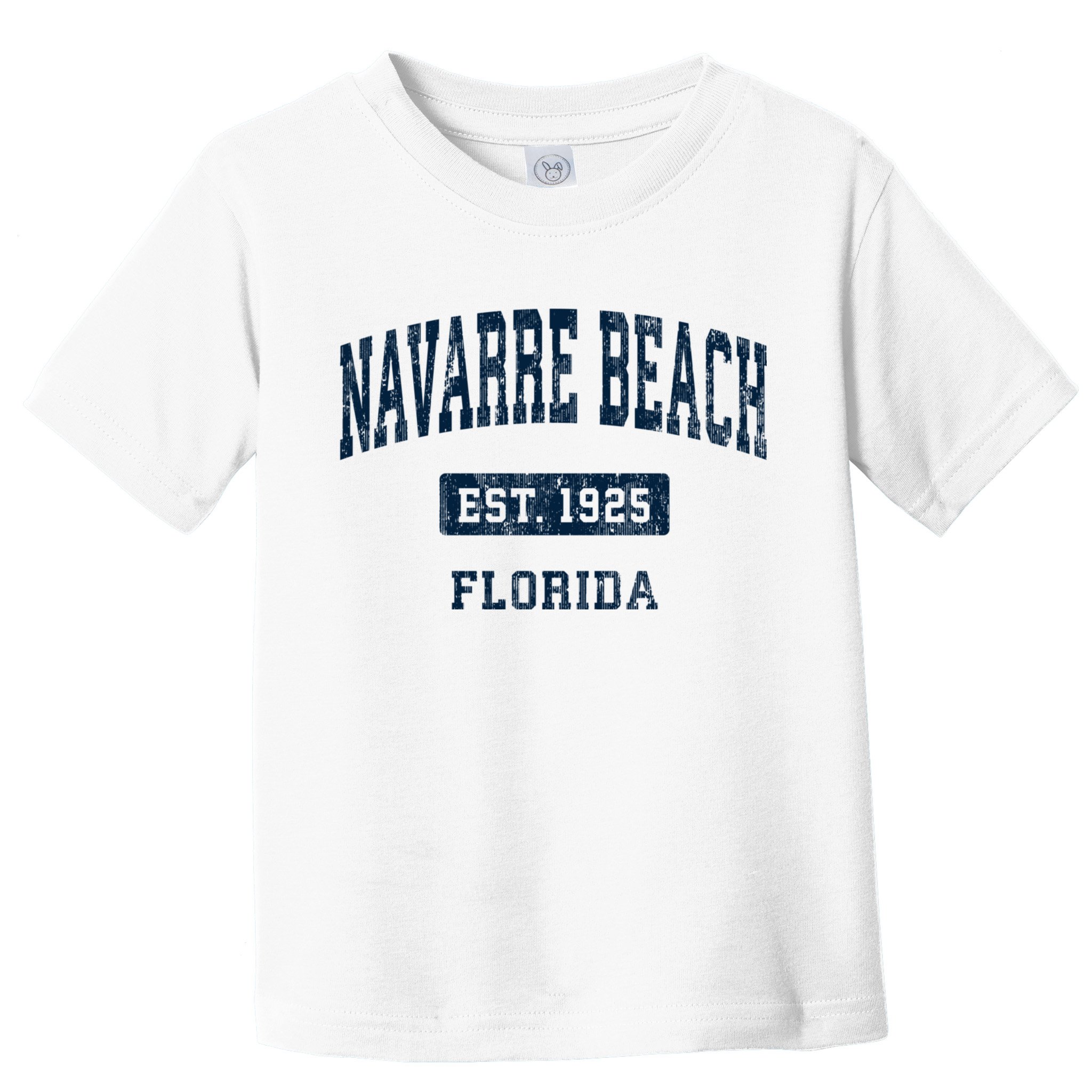 Navarre Beach Florida Fl Vintage Sports Established Toddler T-Shirt