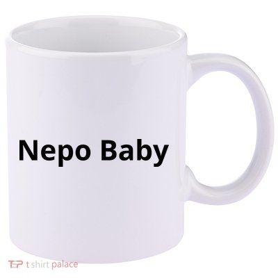 Nepo Baby Funny Celebrity 11oz C Handle Ceramic Mug